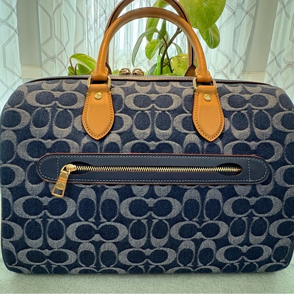 Coach Large Rowan-Denim - Picture 3 of 13